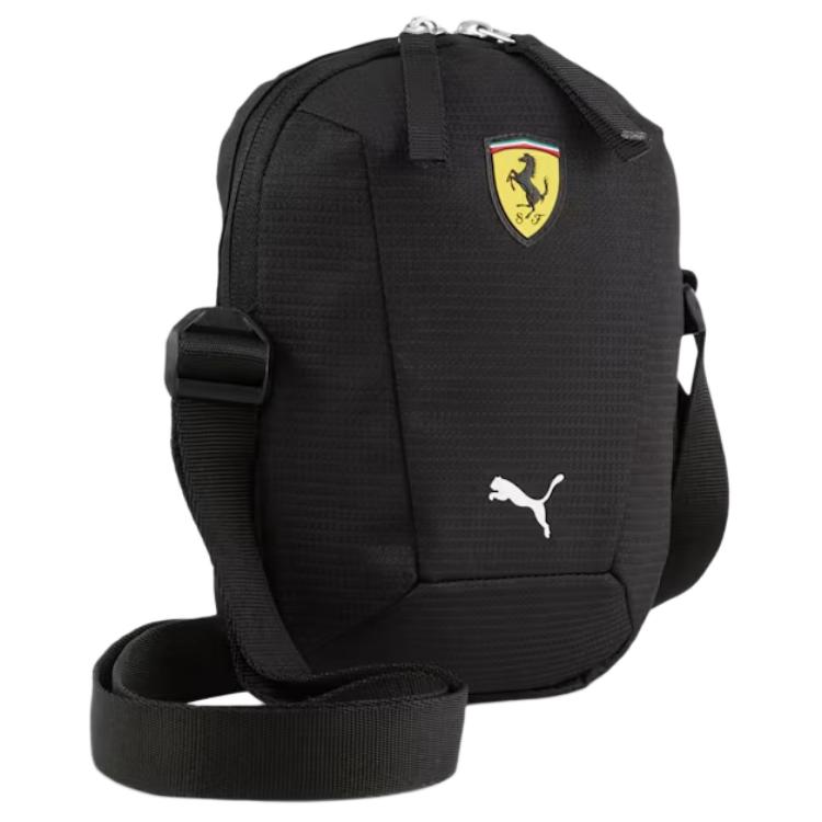 

Новые сумки кроссбоди PUMA Ferrari, коллаборация, полиэстер, унисекс, черные 091282-02 14.0*6.1*20.1CM