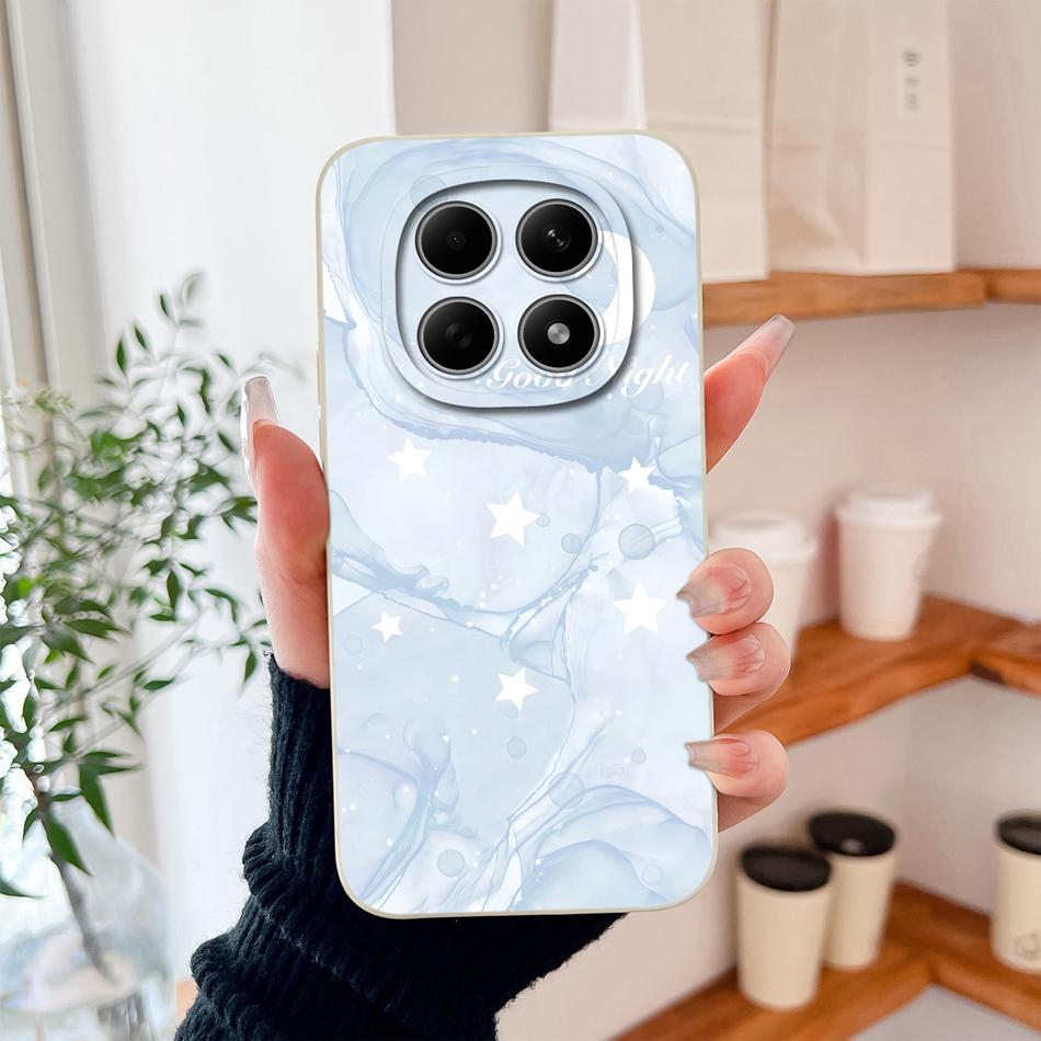 For Poco M8 Pro Case Cute Design Shockproof Phone Protector Soft Liquid Silicone High Quality Back Cover For Poco M 8 M8Pro Capa