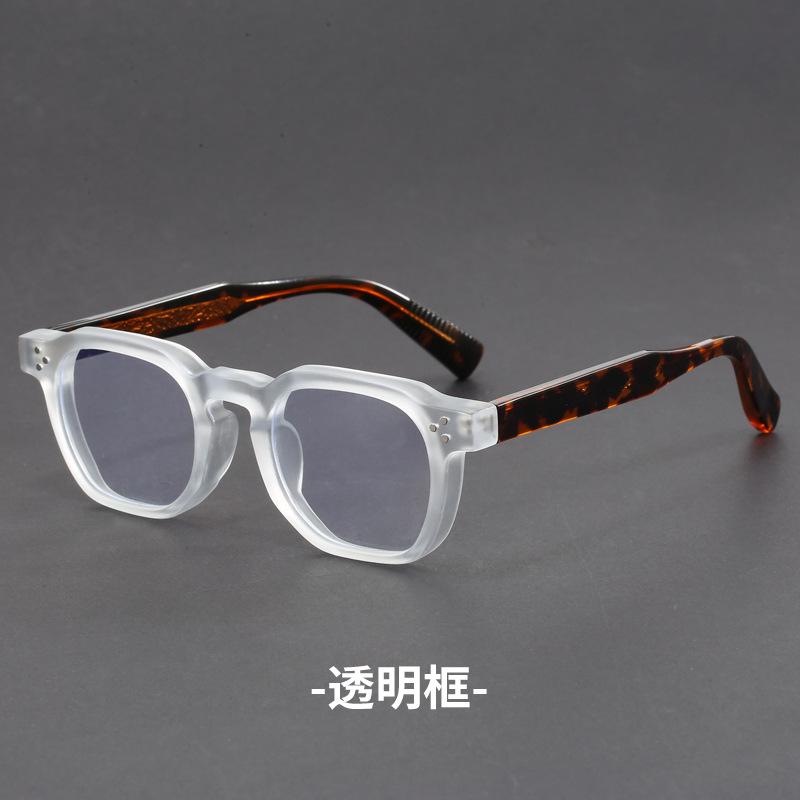 Trend Anti Blue Light Glasses Women TR90 Frame High Quality Retro Square Computer Reading Glasses Men Optical Eyewear