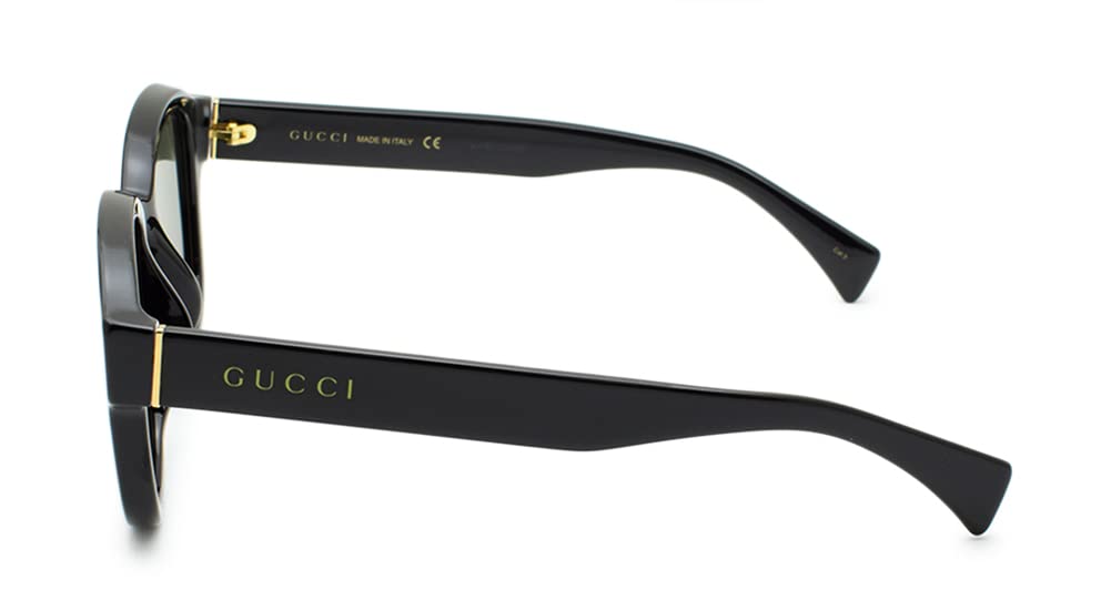 Asian GG1140SK 002 Black Green [Gucci] Men's Sunglasses, Fit,