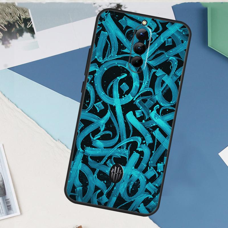 Pokras Lampas Art Graffiti For Nubia Red Magic 10 Pro Plus 6 7 8 9 Pro 6S 7S 6R 5G Case For RedMagic 8S 9S Pro Plus