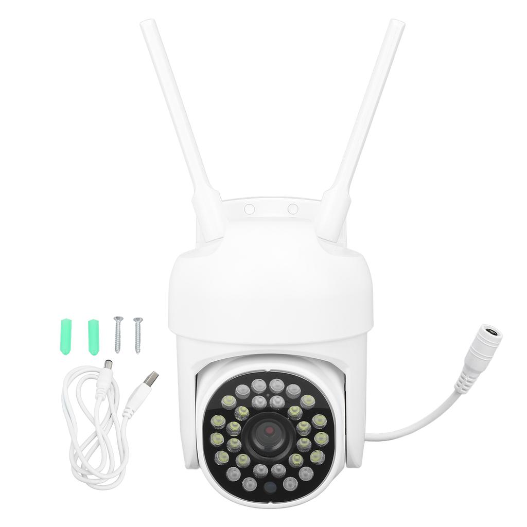 Wireless Outdoor Security Camera Smart 1080P Home Surveillance Pan Tilt Cameras with Two Way Audio Motion Detection