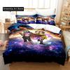 3d Printing Anime The King Of Fighter Bedding Set Boys Girls Twin Queen Size Duvet Cover Pillowcase Bed Kids Adult Home Textile