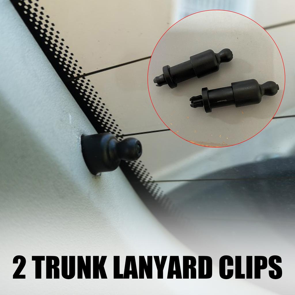 2pc Interior Parcel Shelf Clips For Ford Focus 2 2.5 MK2 Hatch 04-11 C-Max MK1 03-10 Boot Strap String Lift Hanger 4M51A466K45AC