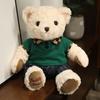 High Quality Soft Teddy Bear Plush Toys Tie Bear Doll T-shirt Paul Teddy Bear  Cute Pillow Animal Cushion Children Birthday Gift