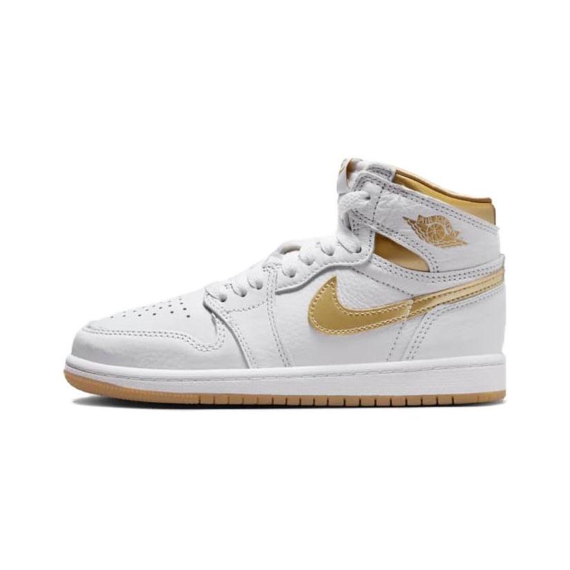 

New Jordan 1 Retro High OG Metallic Gold PS FD2597-107 28