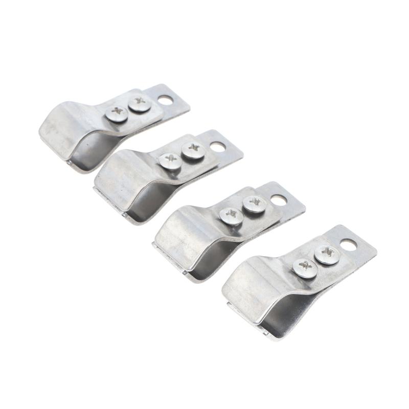 4/8 ks Malé nastavitelné svorky na kladky závěsů Pevné panty pro rolety do oken Příslušenství pro domácí DIY opravu závěsů