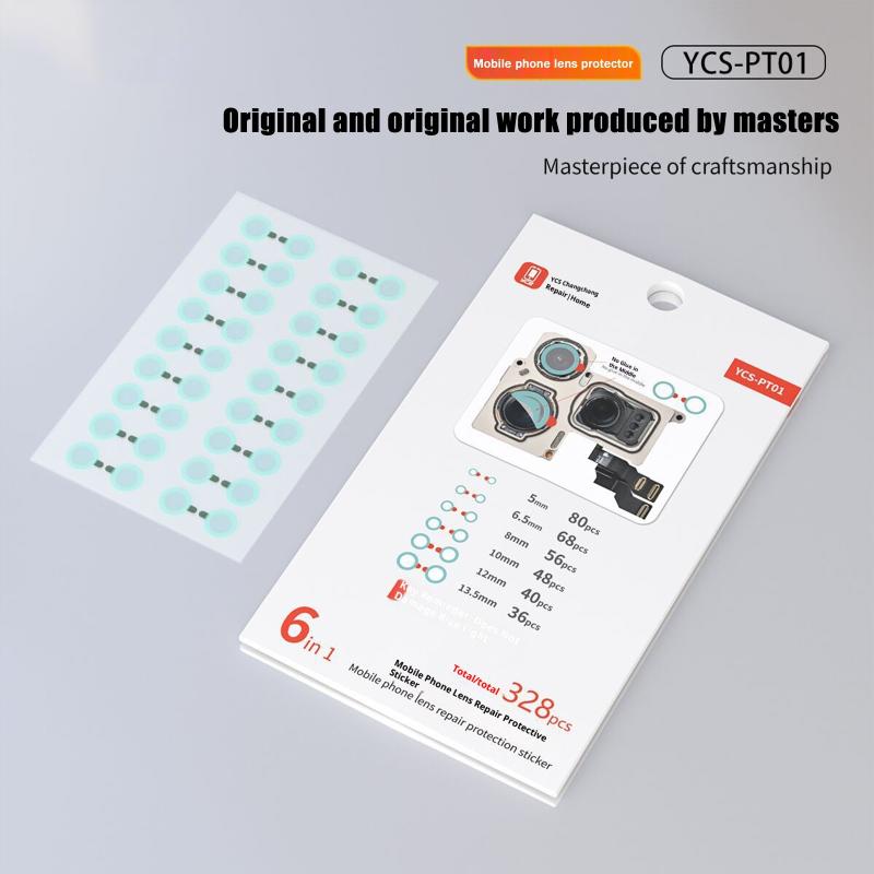 Mobile Phone Repair Front Camera Rear Camera Infrared Dot Matrix Face Camera High Temperature Protection Sticker