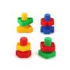 5Set Schraube Bausteine Kunststoff Einsatz Blöcke Mutter Form Spielzeug für Kinder Pädagogisches Spielzeug Montessori Maßstab Modelle Geschenk
