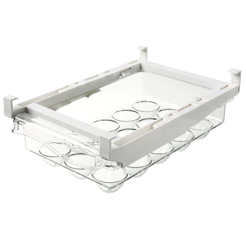 Egg Box Pull-Out Fresh-Keeping Refrigerator Organizer