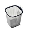 Plastic Trash Basket Thicken Dustbin Washable Transparent Trash Can  Toilet