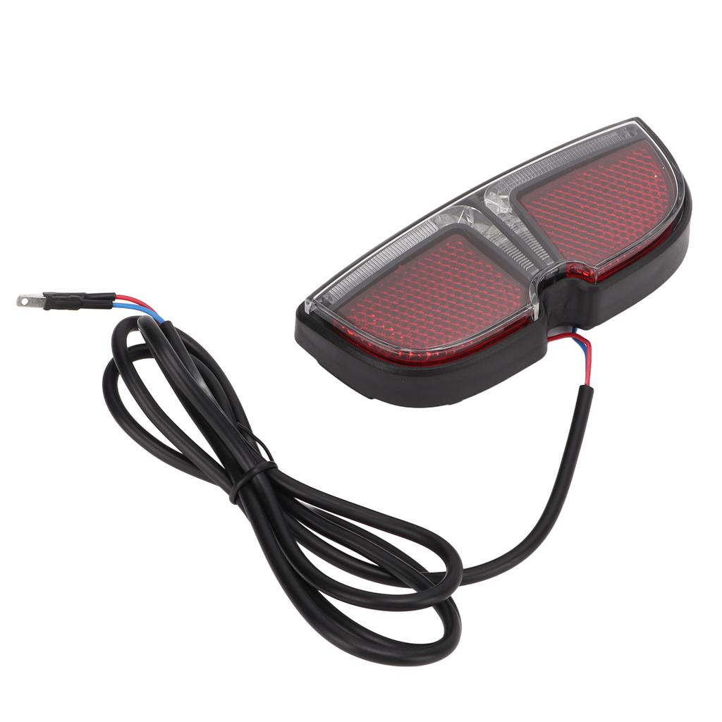 Electric Bicycle 6V Tail Light Night Riding Warning Light Riding Equipment Bike Rear Light Motor AccessoriesBlade Port