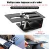 Aluminum Universal LED Light Bar Roof Rack Bracket No Drill Installation Anti Rust Mount for Car SUV Truck Night Driving