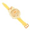 Fan Watch with Comfortable Strap USB Rechargeable Cute   Shape Wrist Watch Fan for Kids Indoor Outdoor Use