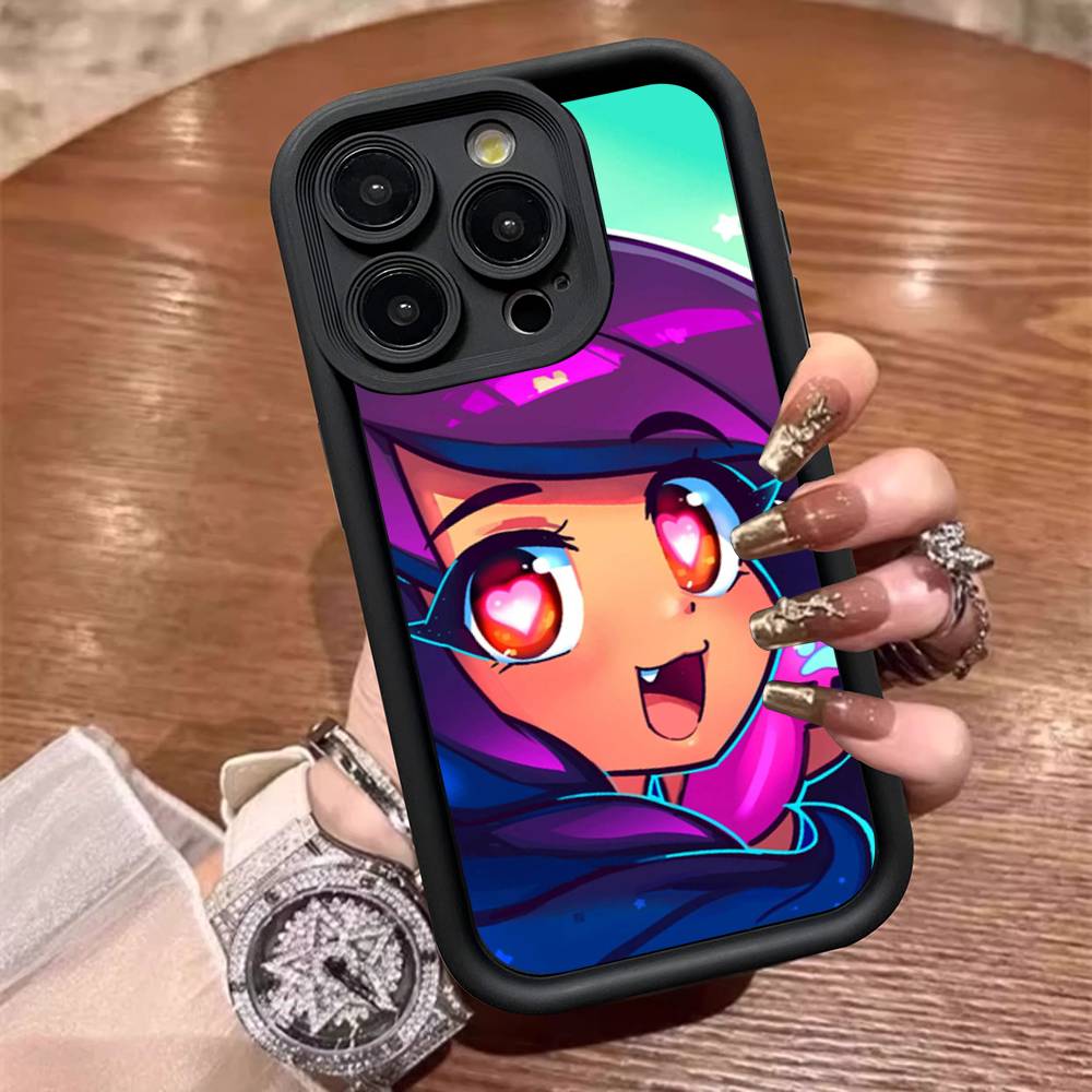 Aphmau Cute Girl Funny Phone Case For IPhone 17 16 15 14 13 12 11 Pro Max Plus Silicone Shockproof Case