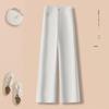 Women's Retro Blue High-Waisted Wide-Leg Jeans - Spring 2026 Collection