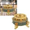Trinket Incense   with Lid Handcraft Antique Polished Process for Decoration Meditation Room