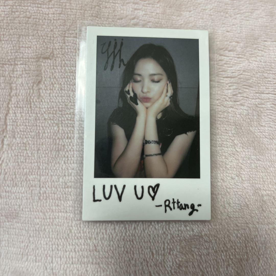 

[USED] ITZY Instax-style trading card ICY Ryujin