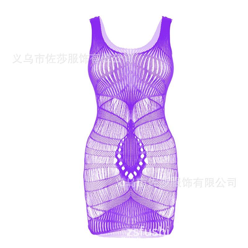 Sexy Underwear Women's Suspenders, Sexy Hollow Hip Skirt, Breast Mesh, Jacquard Perspective