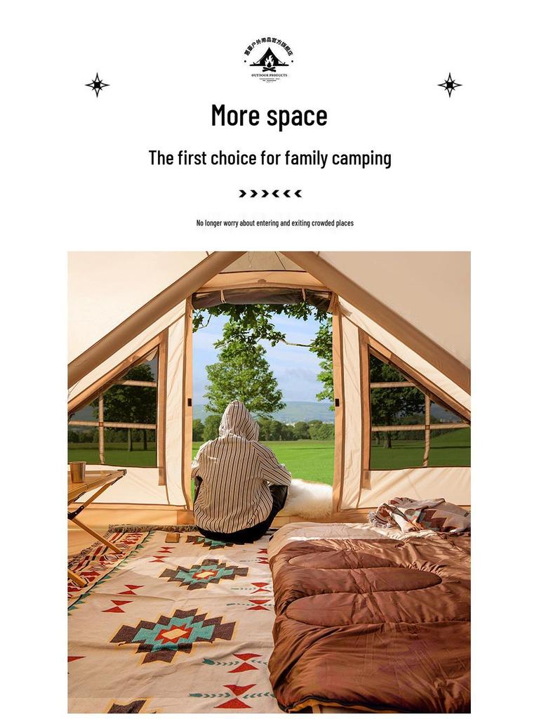 Inflatable Tent Tarp: Two-in-One Outdoor Camping Essential