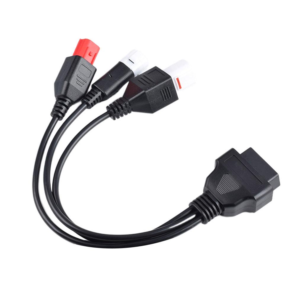 OBD Diagnostics Connector - Anti Rust Anti Acid And Alkali Aging Resistance With This Cable Along With A CAN-BUS Black