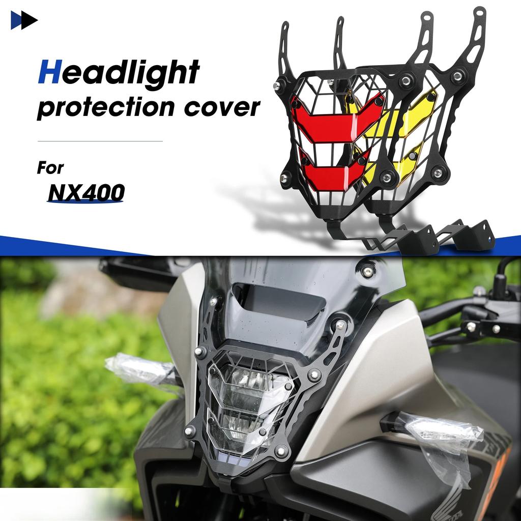 Motorcycle NX 500 Light Cover Protector Headlight Protector Headlight Guard Protection Cover For HONDA NX400 NX500 NX 400 2024