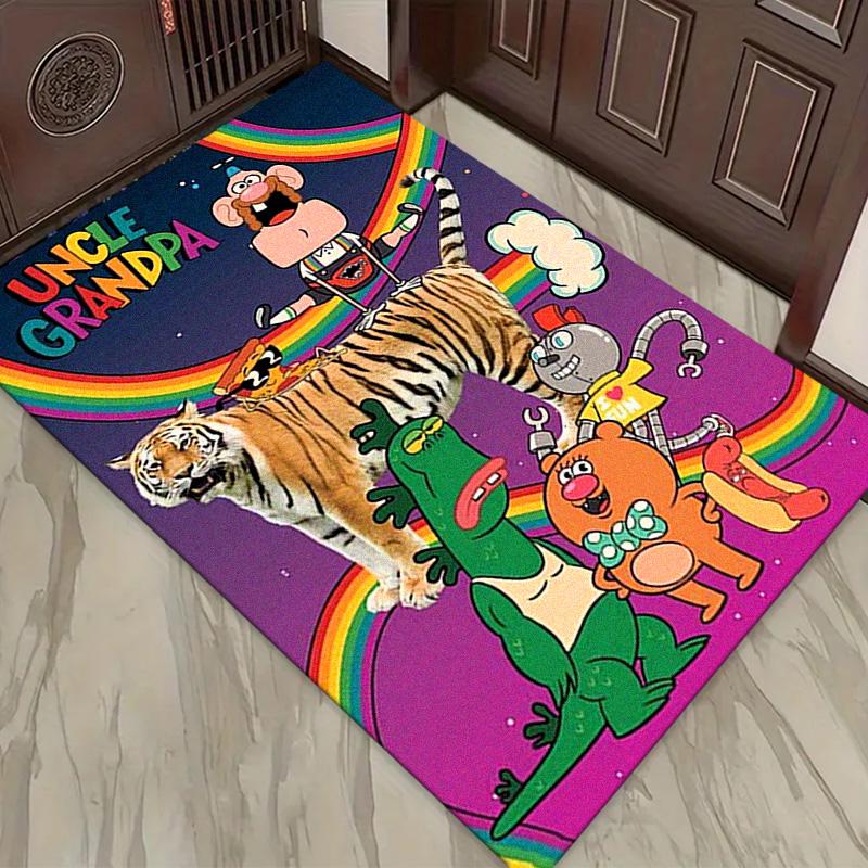 Uncle Grandpa Carpet Rug for Living Room Bedroom Home Sofa Decoration,Kids play Non-slip Floor Mat