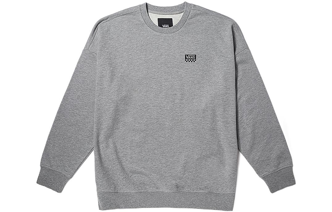 Vans Sweatshirts Unisex Gray Crew Neck Moderate Regular VN000H0SHTG S
