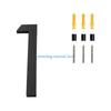 Y5GD Universal Acrylic Floating House Numbers Modern Numbers Address Sign Door Label For Apartments And Offices