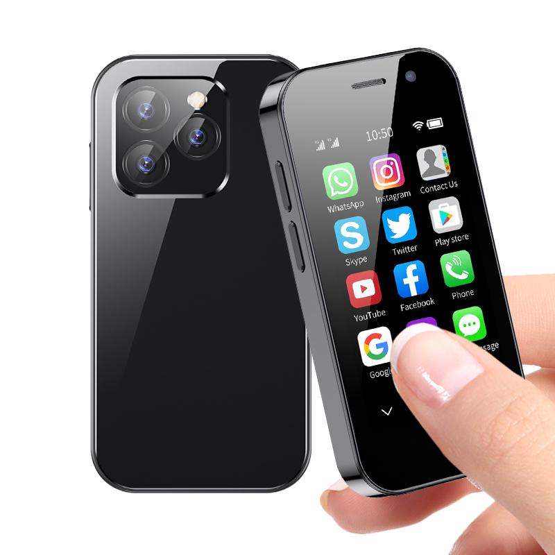 Soyes XS14 PRO 4G MINI Smartphone 3.0-inch Android 9.0 Quad-Core RAM 3GB/4GB ROM 64GB/128GB Face ID 2600mAh OTG Dual SIM Mobile Phone