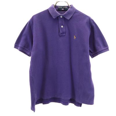 POLO SPORT RALPH LAUREN Camisa Polo de manga curta L Roxo Impact 21 Piqué Feminina Usada
