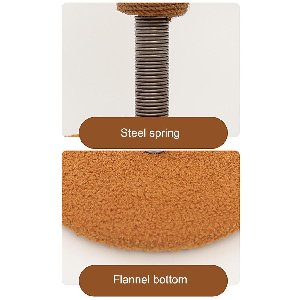 Cat Scratching Post Kitten Boredom Relief Toy Creative Cat Scratching Ball Integrated Climbing Frame For Bedroom Indoors