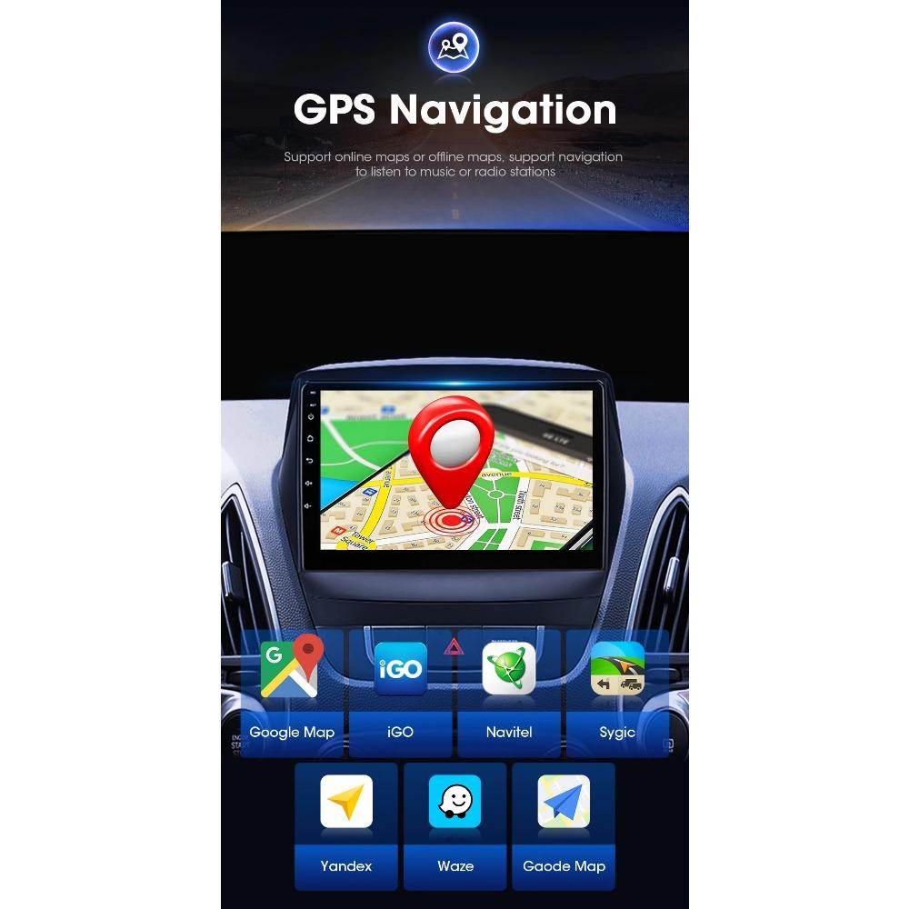 Srnubi 9" For Hyundai Tucson 2 LM IX35 2009-2015 Carplay Auto DSP 2din Android Car Radio Multimedia Video Player Navigation GPS