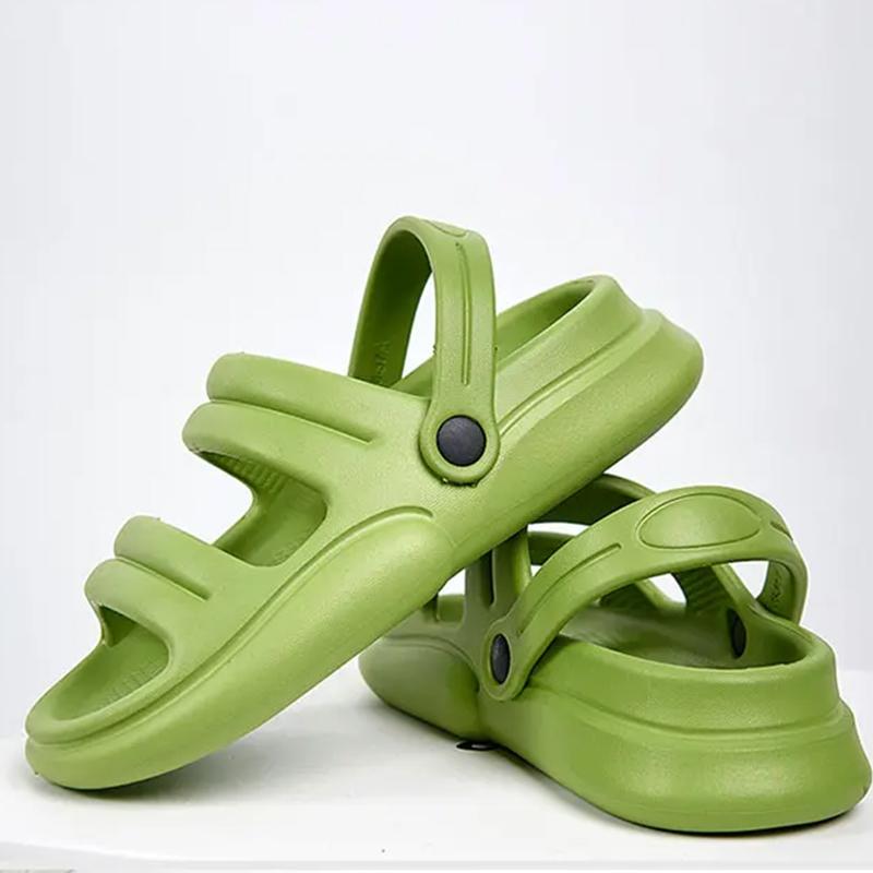 Big Size 45 Men Sandals Slippers Summer Shoes EVA Super Soft Thick Soles Slides Outdoor Casual Sandals Beach Shoes Fashion