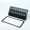 8-Position Universal Switch Panel with Overload Protection for Cruise Ships (12-24V)