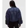 Lululemon Insulated Ruched Bomber Jacket Night Sea