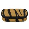 Pencil Case Roomy Interior Zipper Closure 300D Polyester with Main Compartment Mesh Pocket and Pen Slots for Student Stationery