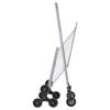 Stair Climbing Cart Foldable Shopping Cart 45L with Stair Climbing Wheels