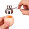 Stainless Steel Egg Topper Cutter Metal Egg Scissors Boiled Raw Opener Creative Kitchen Tool Gadgets Accessories Cool Gadgets