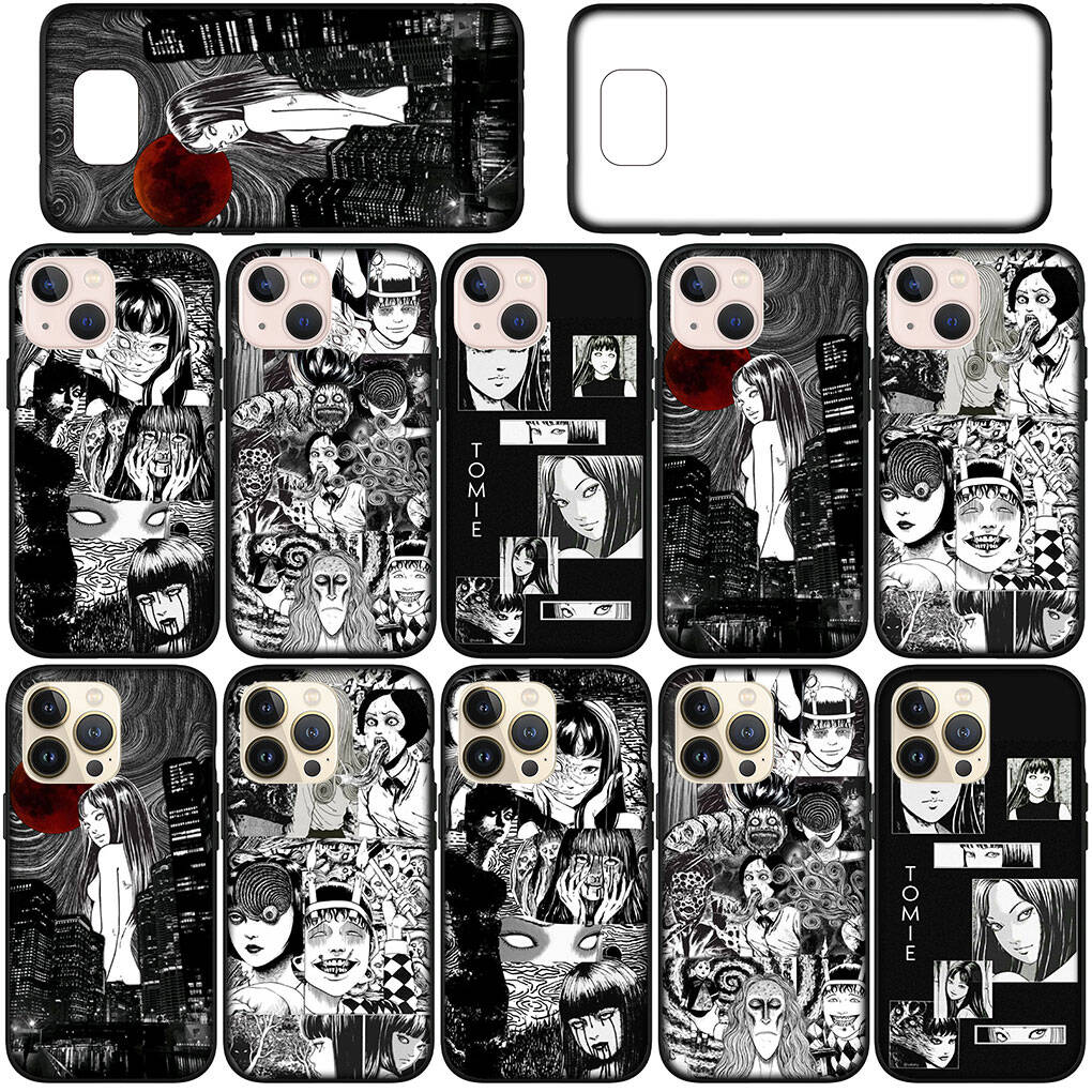 Cover for iPhone 17 16 15 Xiaomi Poco Redmi Note 14 13 12 8 Pro Max 9 16e Samsung Galaxy S25 S24 S23 OPPO Huawei Tomie Junji Ito Collection Phone Case