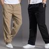 Frühling und Herbst Herren große Größe Casual Loose Straight Cargo Pants
