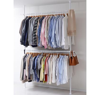 Barra de Tensão Carga 60kg Dupla Também Seca Expansível Verticalmente e Inclui Easy Rack, 90-160cm Largura, Capacidade, Tamanho, Futons,
