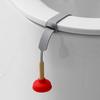 Universal Toilet Lid Handle Seat Lifter Handle, Silicone No Touch Cover Lifter, for Elderly Easy Installation Reusable Bathroom And