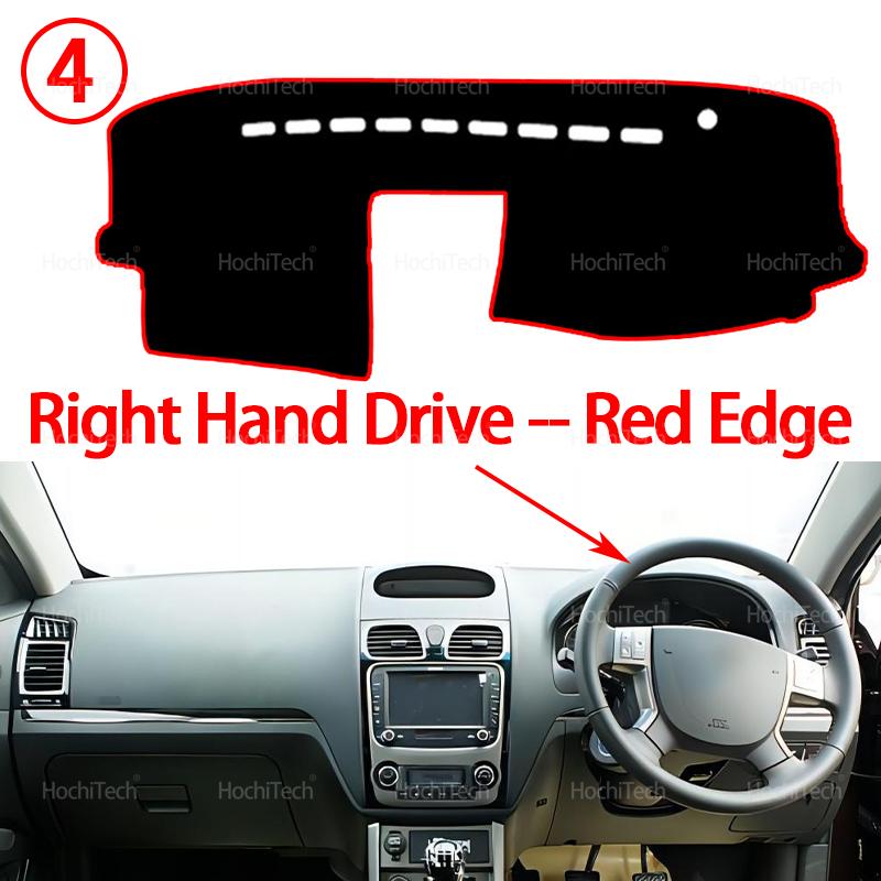 For Geely Emgrand EC7 2009-2016 Car Dashboard Cover Protective Pad Dash Board Sunshade Carpet Anti-UV Dashmat 2011 2012 2013