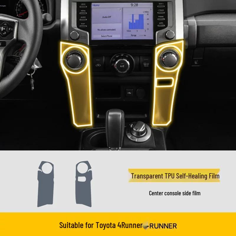 

Защитная TPU пленка для интерьера Toyota Sequoia & 4Runner для центральной консоли, навигации, рычага переключения передач и декора приборной панели