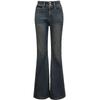 ONLY 2024 Women's Washed High-Waist Flared Jeans