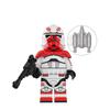 Blocks Building Mini Figures Clone Trooper Company Soldiers Heavy Gun