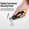 Multifunctional Mini Claw Hammer Engineering Handle Lightweight Portable Carpentry Window Breaking Hand Tools Home