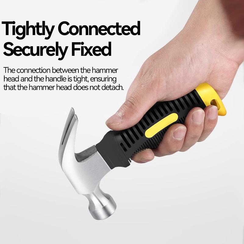 Multifunctional Mini Claw Hammer Engineering Handle Lightweight Portable Carpentry Window Breaking Hand Tools Home