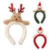 Christmas Antler Headband Party Costume Santa Hat Party Karaoke Punk Photo Props Cool Party Santa Hat Hair Hoop